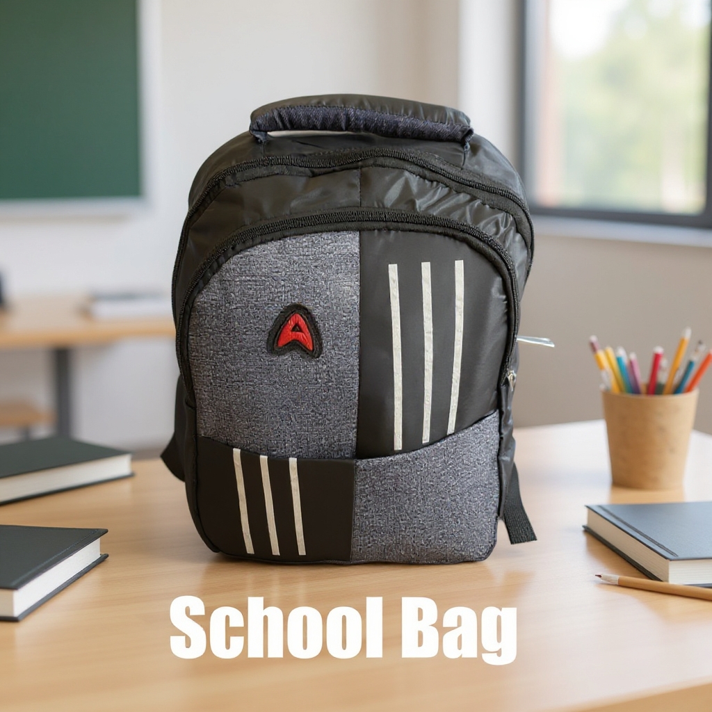 Kids School Bag For Boys and Girls CHESS 251 BLACK