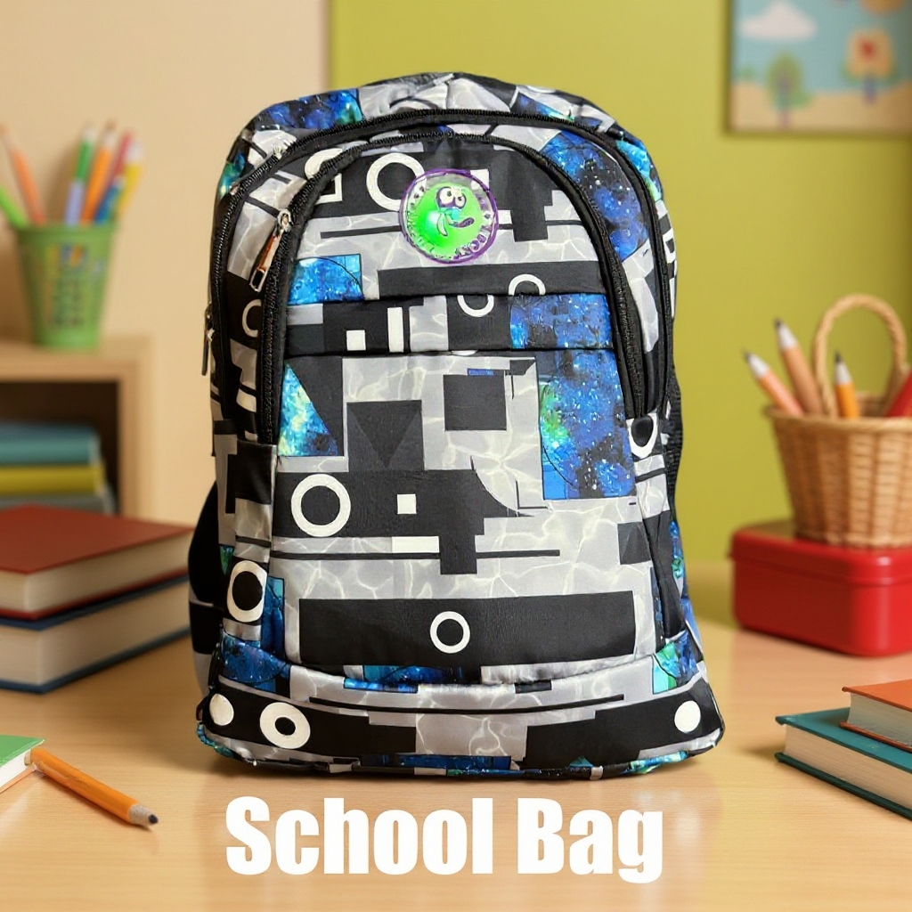 Kids School Bag For Boys and Girls LUCKY 351 MULTI BACK
