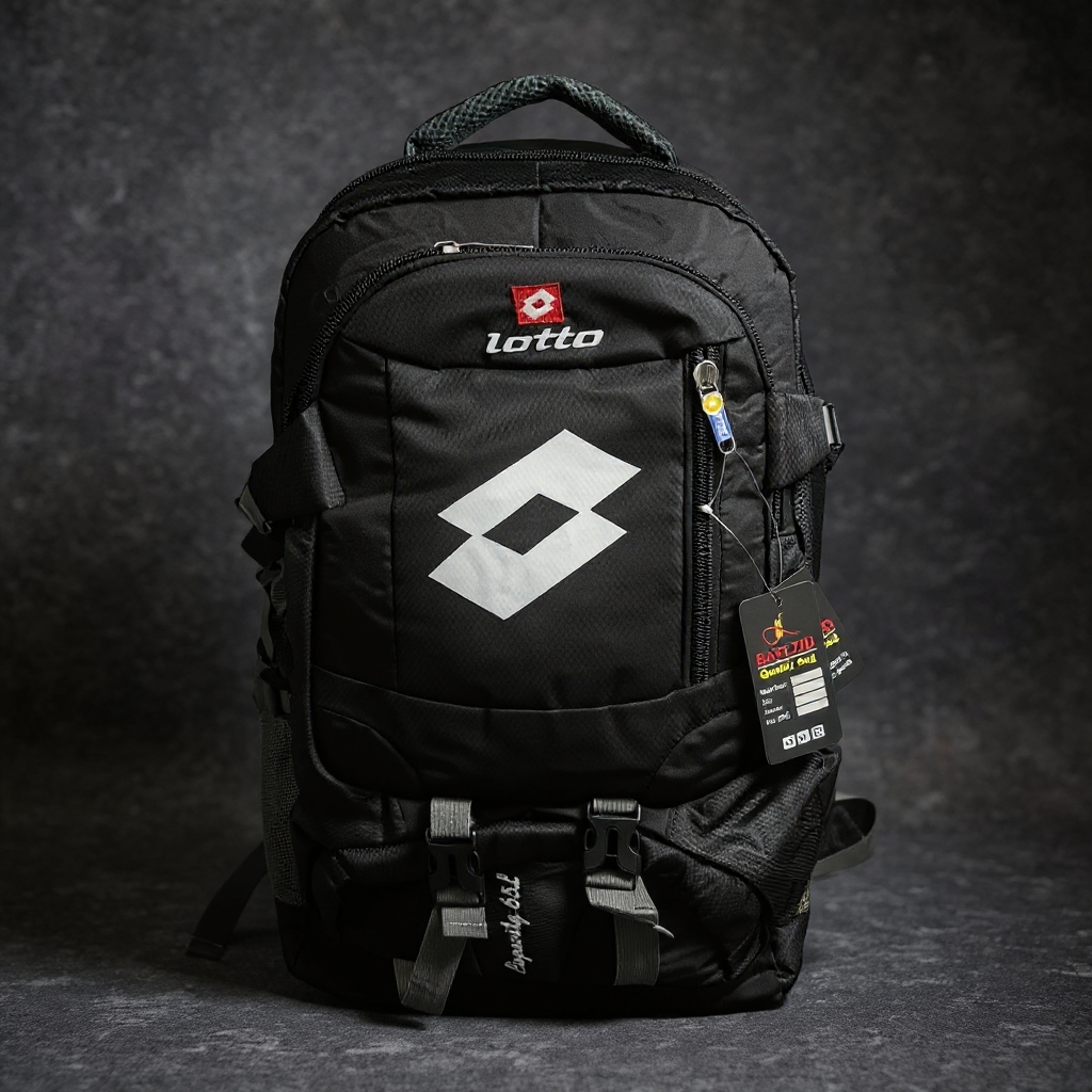 Premium Travel Bag Tour Bag Extra Large OTTO651 Black